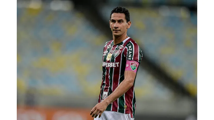 RJ - RIO DE JANEIRO - 22/10/2024 - BRASILEIRO A 2024, FLUMINENSE X ATHLETICO-PR - Ganso jogador do Fluminense durante partida contra o Athletico-PR no estadio Maracana pelo campeonato Brasileiro A 2024. Foto: Thiago Ribeiro/AGIF