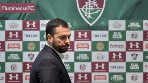RJ - Rio de Janeiro - 15/07/2019 - Apresentacao Nene no Fluminense - Mario Bittencourt presidente na apresentacao do Jogador Nene no Fluminense, no estadio do MAracana. Foto: Thiago Ribeiro/AGIF