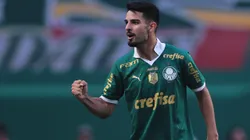 Flaco López jogador do Palmeiras. Foto: Ettore Chiereguini/AGIF