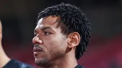 Romarinho durante jogo pelo Al-Ittihad, da Arábia Saudita.