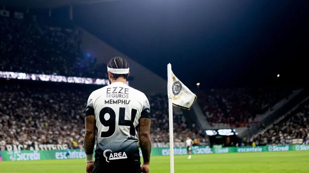 Memphis na Neo Química Arena – Foto: Rodrigo Coca/Agência Corinthians
