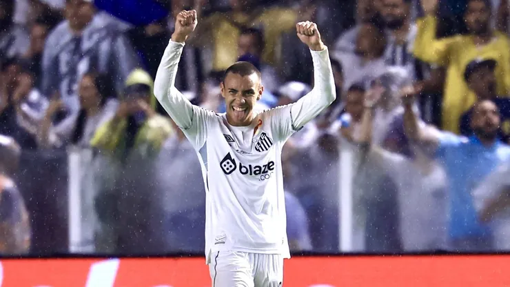 Gabriel Bontempo comemorando gol contra o São Paulo (Marcello Zambrana/AGIF)