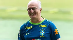 Dorival Jr., técnico da Seleção Brasileira, durante treino no Centro de Treinamento Mangueirão. Foto: Fernando Torres / AGIF