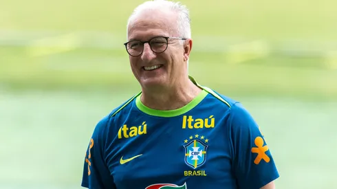 Dorival Jr., técnico da Seleção Brasileira, durante treino no Centro de Treinamento Mangueirão. Foto: Fernando Torres / AGIF