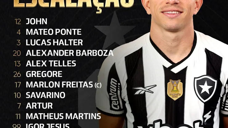 Foto: Botafogo/X