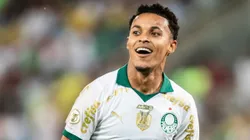 Lázaro em ação pelo Palmeiras
