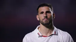 Calleri com a camisa do São Paulo