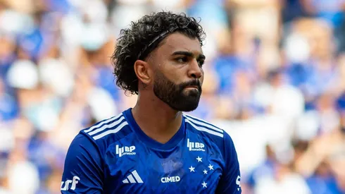 Gabigol, atacante do Cruzeiro, no Mineirão - Foto: Fernando Moreno/AGIF