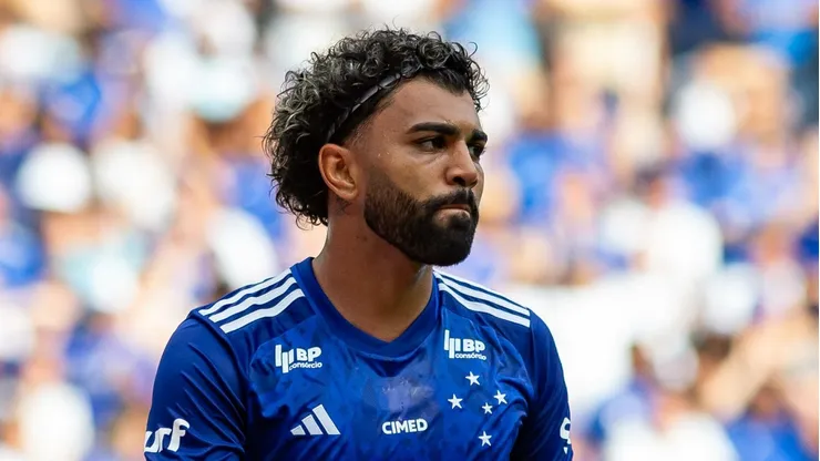 Gabigol, atacante do Cruzeiro, no Mineirão - Foto: Fernando Moreno/AGIF