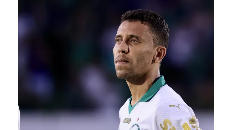 Marcos Rocha sofreu lesão muscular na coxa e não tem presença certa contra o Corinthians, em Itaquera - Foto: Marcello Zambrana/AGIF