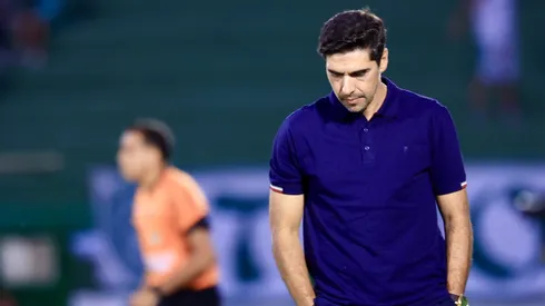 Abel Ferreira tecnico do Palmeiras durante partida contra o Guarani. Foto: Marcello Zambrana/AGIF
