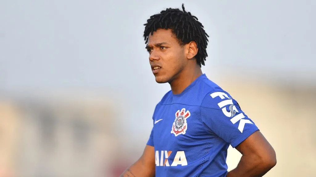Romarinho, atuando pelo Corinthians – Foto: Mauro Horita/AGIF