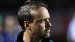 Maurício Souza durante partida entre São Paulo e Guarani, no Morumbis, pelo Paulistão.