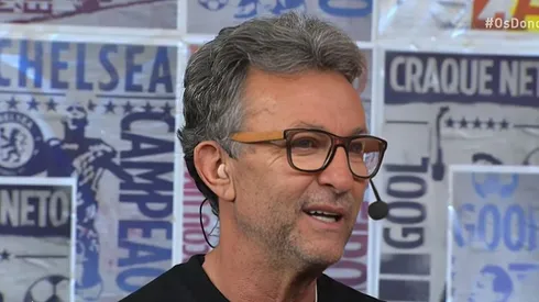 Craque Neto durante o programa Donos da Bola. Foto: Reprodução/Band