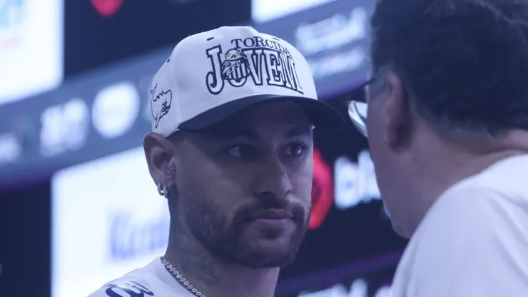 Neymar foi apresentado no Peixe na última sexta-feira (31).