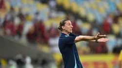 Filipe Luis tecnico do Flamengo durante partida contra o Sampaio Correa no estadio Maracana pelo campeonato Carioca 2025. Foto: Thiago Ribeiro/AGIF