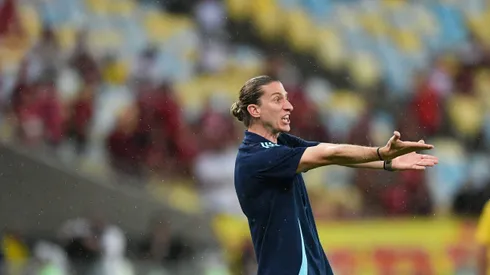 Filipe Luis tecnico do Flamengo durante partida contra o Sampaio Correa no estadio Maracana pelo campeonato Carioca 2025. Foto: Thiago Ribeiro/AGIF