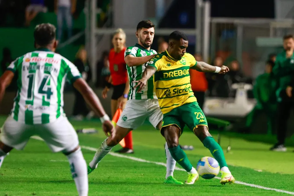 RS – CAXIAS DO SUL – 23/11/2024 – BRASILEIRO A 2024, JUVENTUDE X CUIABA – Ramon jogador do Cuiaba durante partida contra o Juventude no estadio Alfredo Jaconi pelo campeonato Brasileiro A 2024. Foto: Luiz Erbes/AGIF