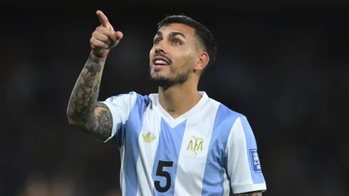 Leandro Paredes, volante da Roma e Seleção Argentina - Foto: Marcelo Endelli/Getty Images