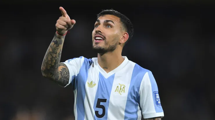 Leandro Paredes, volante da Roma e Seleção Argentina - Foto: Marcelo Endelli/Getty Images