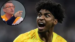 Craque Neto exaltou mais uma atuação extraordinária de Hugo Souza na meta do Corinthians - Fotos: Alexandre Schneider/Getty Images e Reprodução/Band