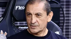 Ramón Díaz durante partida entre Corinthians e Velo Clube, na Neo Química Arena, pelo Paulistão.