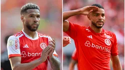 Wesley e Wanderson, do Internacional - Foto: Maxi Franzoi/AGIF e Liamara Polli/AGIF
