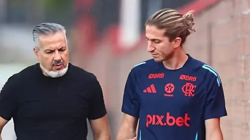 José Boto e Flipe Luís - Foto: Gilvan de Souza / CRF