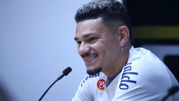 Atacante fez bons jogos no Santos - Foto: Reinaldo Campos/AGIF.
