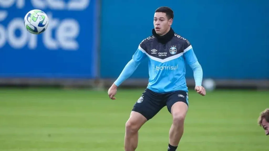Natã Felipe do Grêmio - Foto: LUCAS UEBEL/GFPA