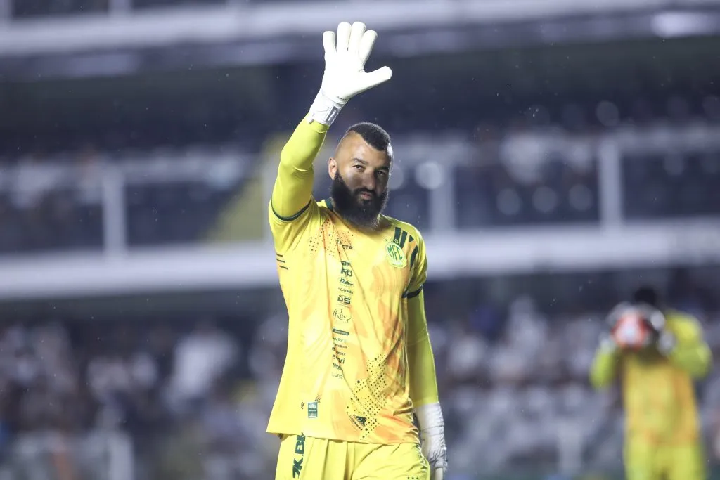 Alex Muralha jogador do Mirassol – Foto: Reinaldo Campos/AGIF