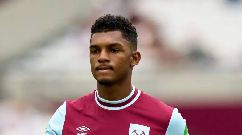 Foto: Angel Martinez/Getty Images – Bicampeão brasileiro pelo Palmeiras, Luis Guilherme fez apenas seis jogos pelo time principal do West Ham.