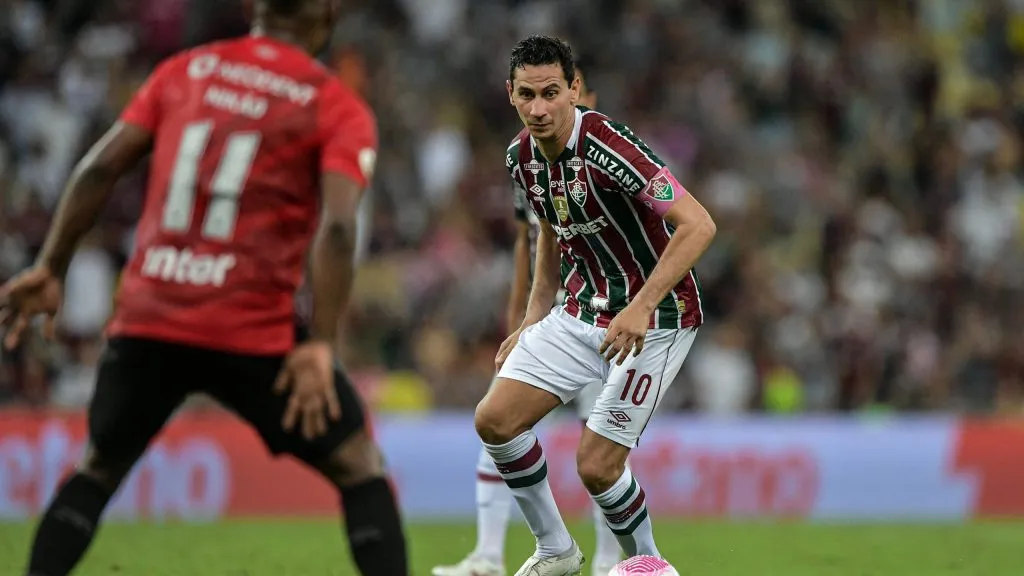 Ganso no Fluminense . Foto: Thiago Ribeiro/AGIF