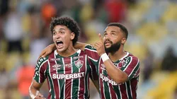 Jogadores do Fluminense em partida do Campeonato Carioca 2025. Foto: Thiago Ribeiro/AGIF