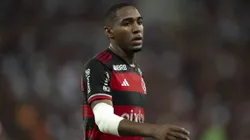Lorran durante partida entre Flamengo e Amazonas, no Maracanã, pela Copa do Brasil 2024.