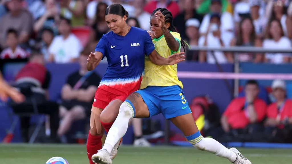 Tarciane nas Olimpíadas. Foto: Robert Cianflone/Getty Images