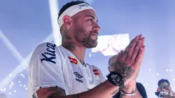 Neymar faz a sua reestreia no Santos após 12 anos. Foto: Raul Baretta/ Santos FC.