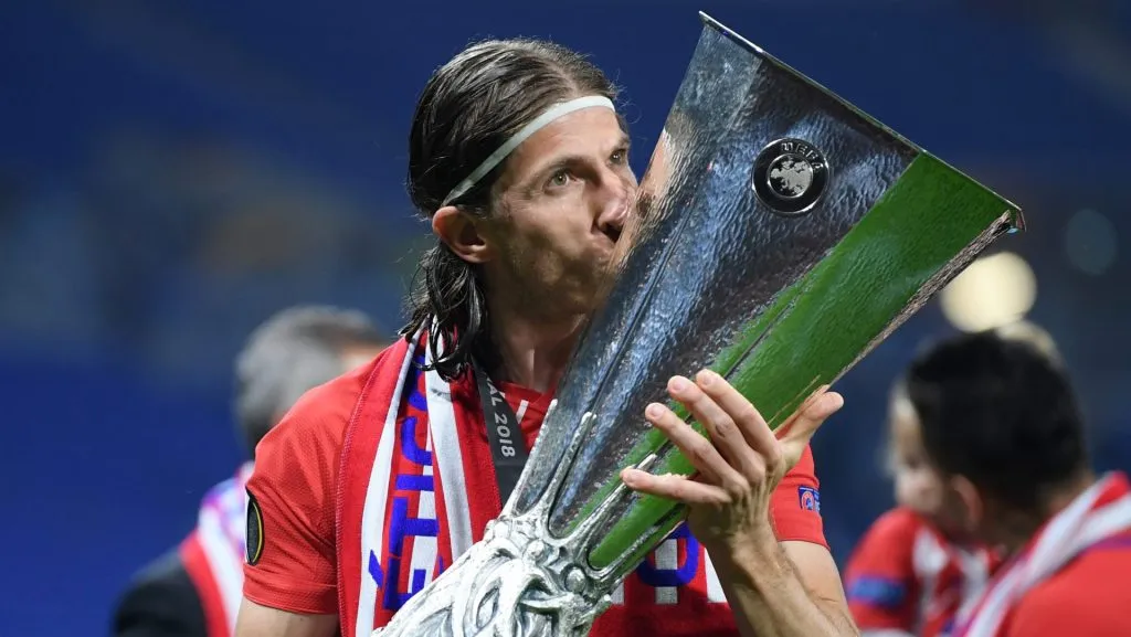 Filipe Luís no Atlético de Madrid