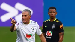 Tite e Gabriel Jesus trabalharam juntos na Seleção Brasileira - Foto: Buda Mendes/Getty Images
