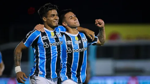 Matias Arezo e Alexander Aravena já marcaram gols nesta temporada. Foto: Maxi Franzoi/AGIF