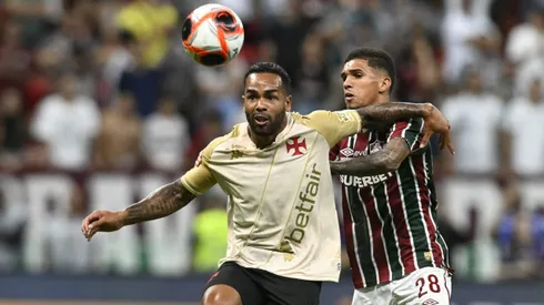 Alex Teixeira jogador do Vasco durante partida contra o Fluminense. Foto: Mateus Bonomi/AGIF