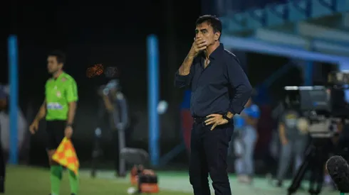 Gustavo Quinteros, tecnico do Gremio lamenta derrota para o Juventude em disputa pelo Gauchão, no Alfredo Jaconi