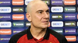 Marcio Zanardi técnico do Botafogo analisou empate diante do Santos