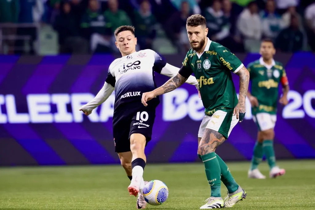 Jogadores de Palmeiras x Corinthians