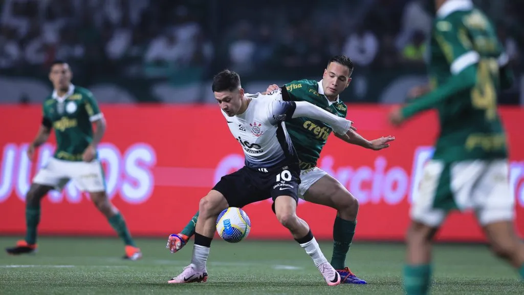 Rodrigo Garro tem bom histórico em jogos diante do Palmeiras -Foto: Ettore Chiereguini/AGIF.