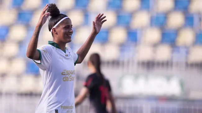 Amanda Gutierres pelo Palmeiras