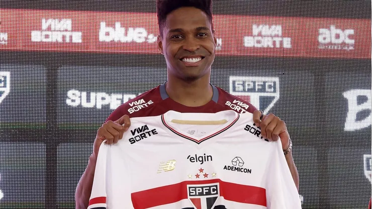 Wendell durante sua apresentação. Foto: Rubens Chiri/São Paulo FC