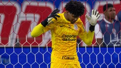 Hugo Souza em ação pelo Corinthians - Foto: Rodrigo Coca/Agência Corinthians