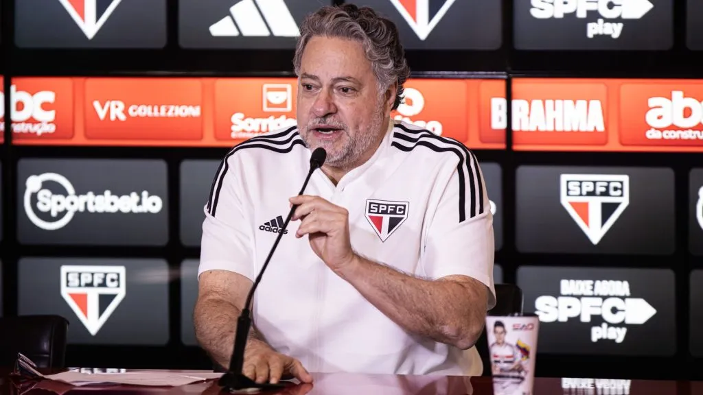 Julio Casares presidente do São Paulo