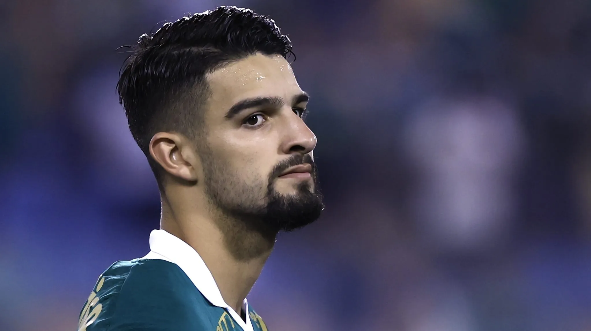 Flaco López em partida do Palmeias